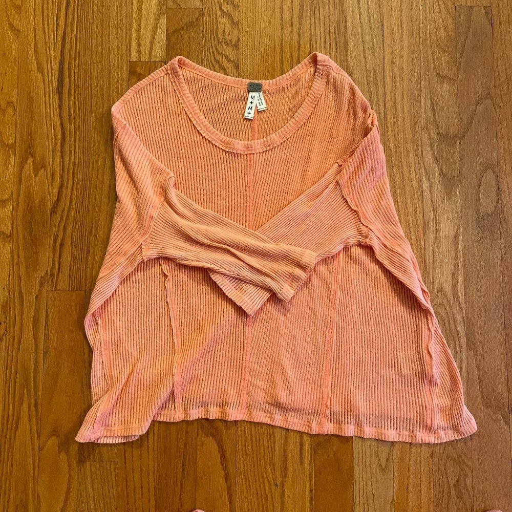 Free People We The Free Quarter Sleeve Top